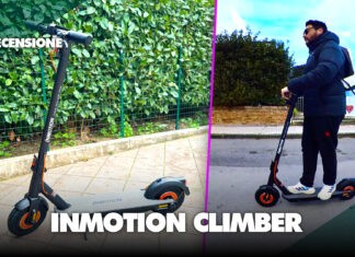 Recensione INMOTION Climber miglior monopattino elettrico dual Motor doppio motore