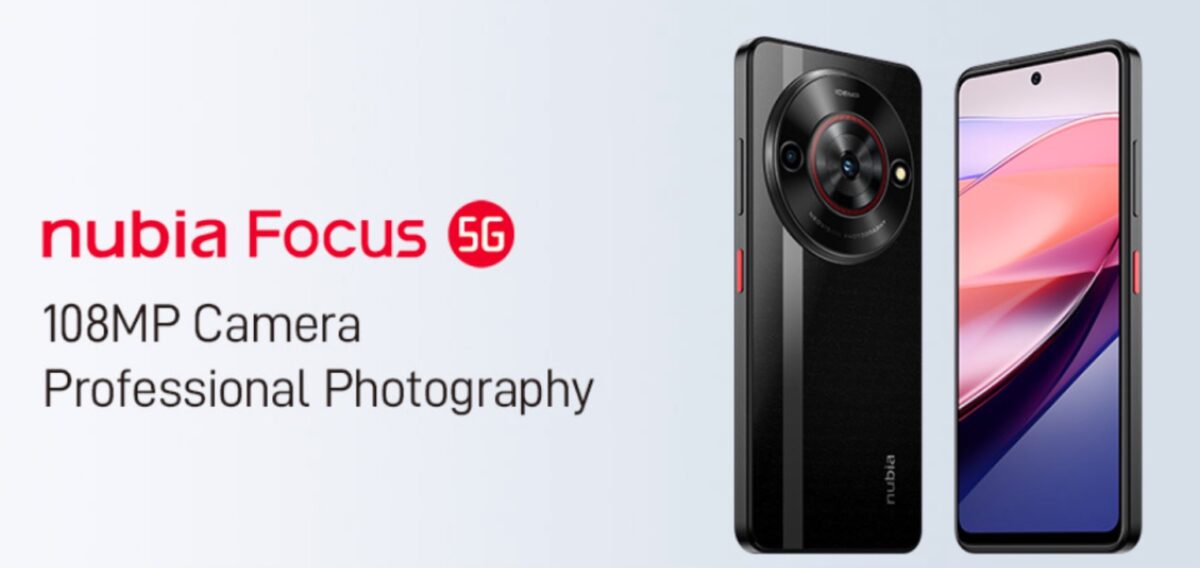 Nubia Focus e Focus Pro 5G