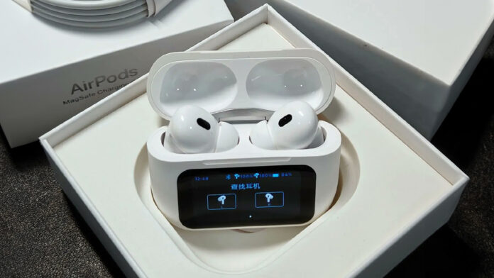 apple airpods pro display touch