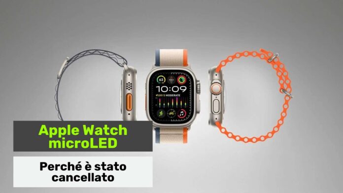 apple watch ultra microled