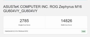 Recensione ASUS Rog Zephyrus notebook gaming top di gamma M16 2023 i9 4090 prestazioni grafica caratteristiche test prezzo sconto coupon offerta italia