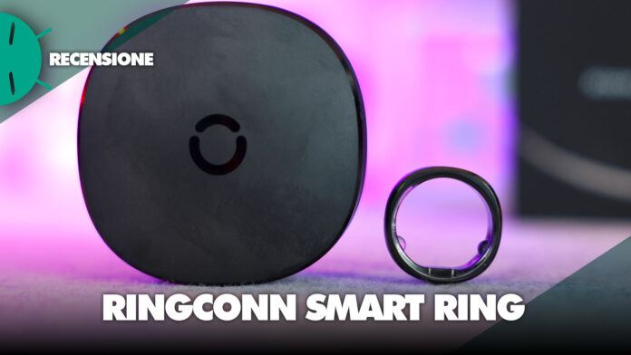 Recensione-RingConn-Smart-Ring-anello-smart-cosa-fa-funzioni-applicazione-sensori-rilevamento-caratteristiche-design-batteria-ricarica-economico-prezzo-offerta-italia-coupon-copertina ok