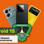 xiaomi redmi poco aggiornamento android 15