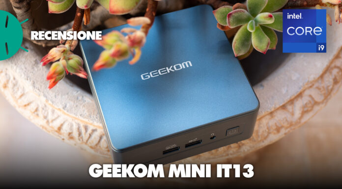 recensione mini pc geekom mini it13 intel core i9