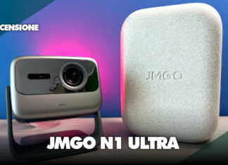 recensione JNGO N1 Ultra 4K proiettore android economico qualità audio funzioni caratteristiche lumen luminosità migliore app sconto coupon prezzo italia