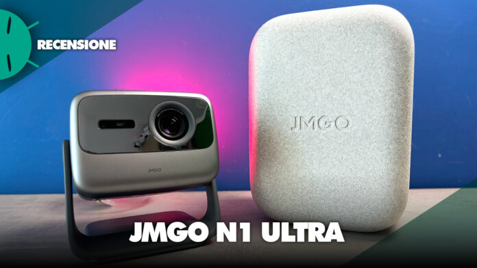 recensione JNGO N1 Ultra 4K proiettore android economico qualità audio funzioni caratteristiche lumen luminosità migliore app sconto coupon prezzo italia