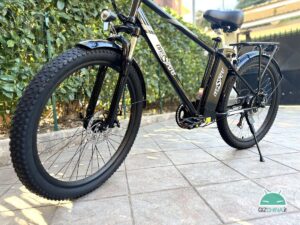 Recensione onesport ot13 migliore bici elettrica e mountain bike economica fat potente autonomia batteria sconto prezzo offerta italia