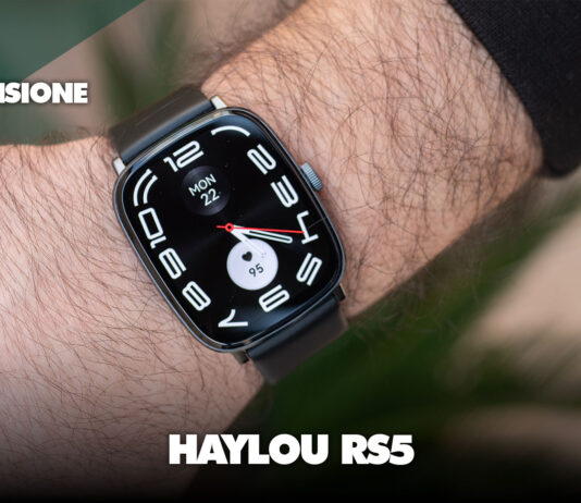 recensione haylou rs5 smartwatch economico