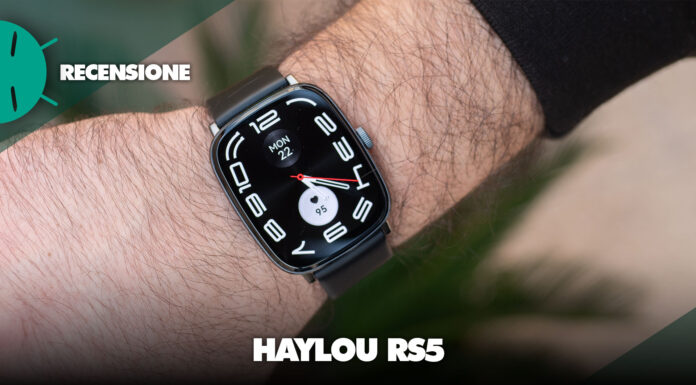 recensione haylou rs5 smartwatch economico