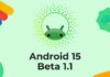 Android 15 Beta 1.1