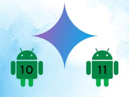 Google Gemini Android 10 11