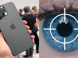 apple iphone ipad tracciamento occhi