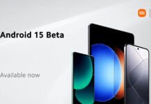 xiaomi android 15 beta