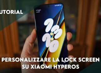 xiaomi hyperos personalizzare lock screen