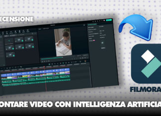 Filmora 13 intelligenza artificiale editing video