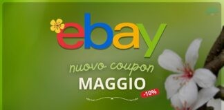 coupon ebay maggio