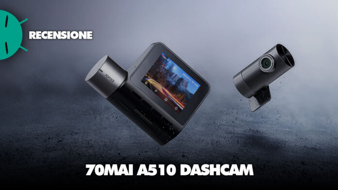 recensione 70mai a510 dashcam