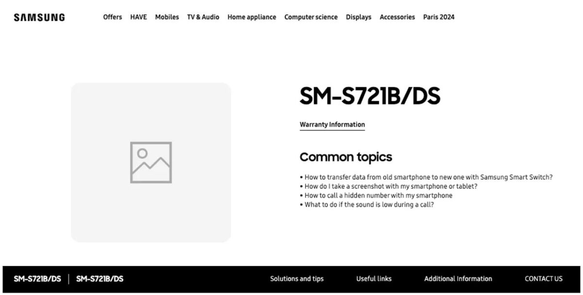 samsung galaxy s24 fe confermato