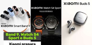 xiaomi band 9 watch s4 sport buds 5