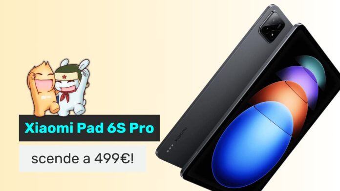 xiaomi pad 6s pro codice sconto