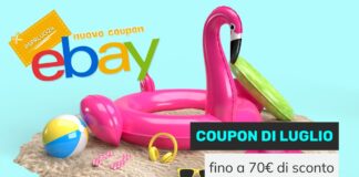 coupon ebay luglio