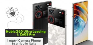 Nubia Z60 Ultra Leading e Z60S Pro