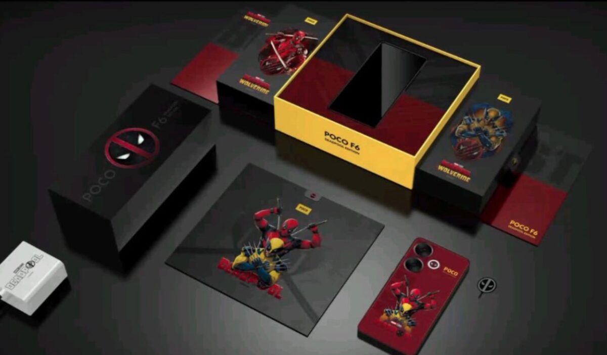 POCO F6 x Deadpool & Wolverine Edition