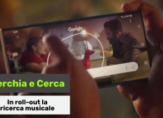 google cerchia e cerca musica