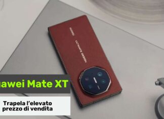 huawei mate xt tri-pieghevole