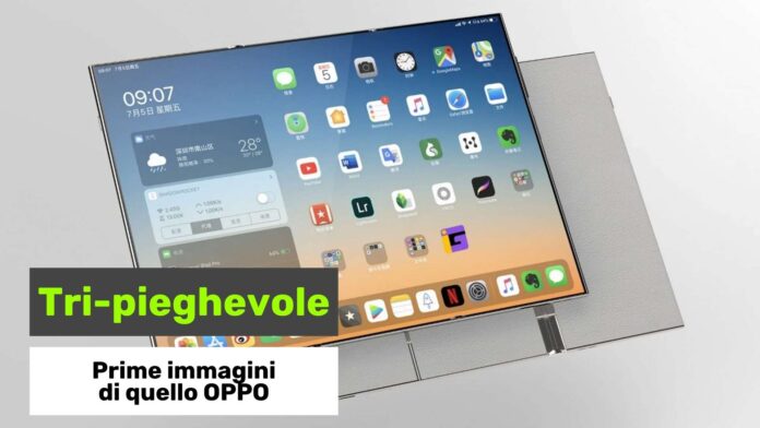 oppo tri-pieghevole