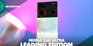 Recensione nubia z60 ultra leading version hardware prestazioni display fotocamera processore differenze prezzo sconto coupon italia