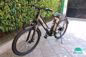 Recensione onesport ot18 migliore bici elettrica trekking economica città potente autonomia batteria sconto prezzo offerta italia