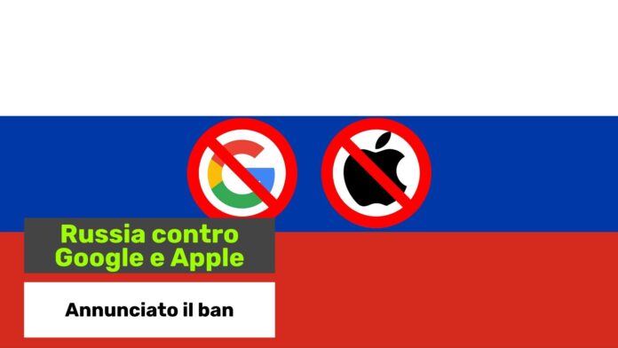 russia ban google apple