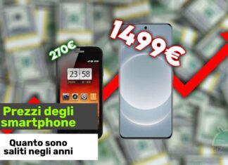 smartphone prezzi aumenti