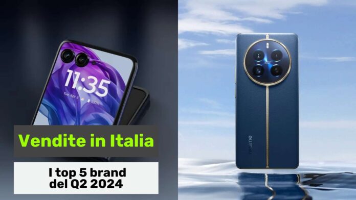 vendita smartphone italia q2 2024