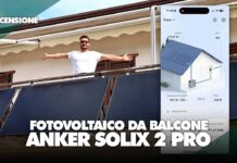 Recensione Anker SOLIX 2 Pro fotovoltaico da balcone pannelli potenza normativa come funziona montaggio rendimento ammortamento prezzo sconto kit italia