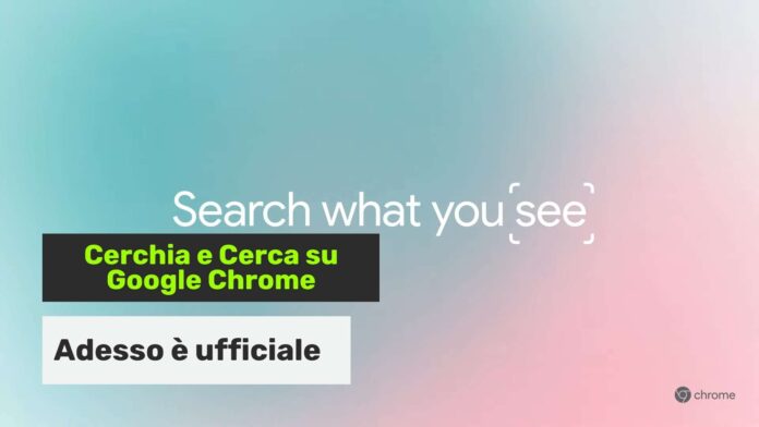 Cerchia Cerca Google Chrome