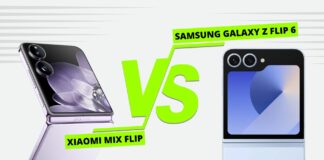 xiaomi mix flip vs samsung galaxy z flip 6