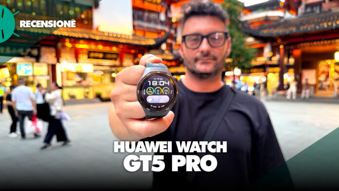 Recensione Huawei Watch GT 5 pro smartwatch economico titanio iphone android fitness sonno cardiaco prezzo caratteristiche sconto offerta italia