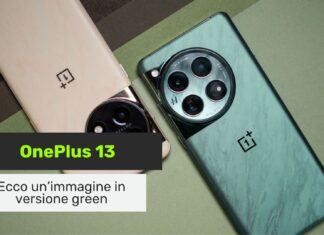 OnePlus 13 pelle vegana verde