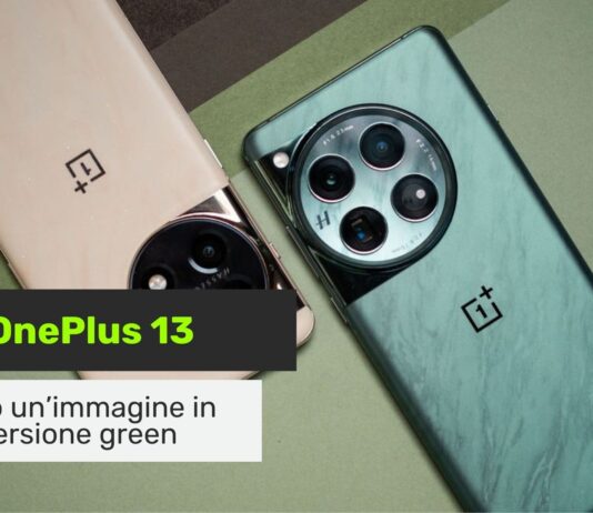 OnePlus 13 pelle vegana verde