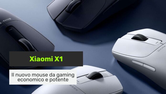 Xiaomi Mouse X1 gaming