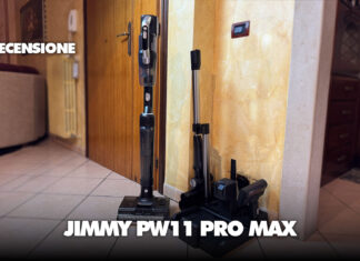 recensione Jimmy PW11 Pro Max scopa aspirapolvere 5 in 1