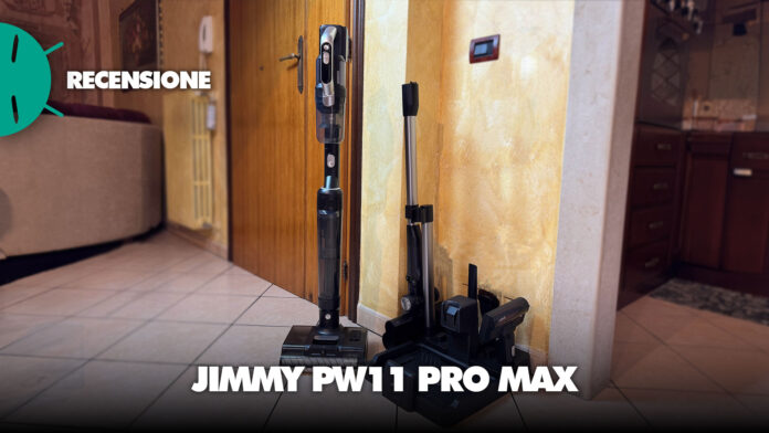 recensione Jimmy PW11 Pro Max scopa aspirapolvere 5 in 1