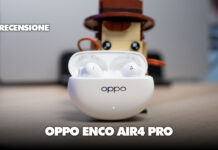 recensione OPPO Enco Air4 Pro cuffie tws