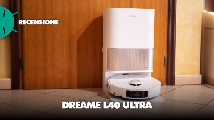 recensione dreame l40 ultra lavapavimenti robot