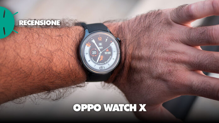 recensione oppo watch x smartwatch wear OS