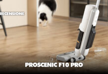 recensione proscenic f10 pro lavapavimenti aspirapolvere