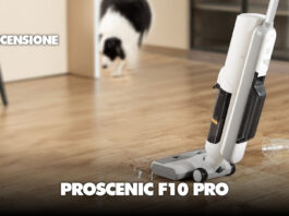 recensione proscenic f10 pro lavapavimenti aspirapolvere