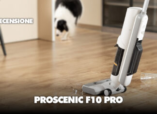 recensione proscenic f10 pro lavapavimenti aspirapolvere